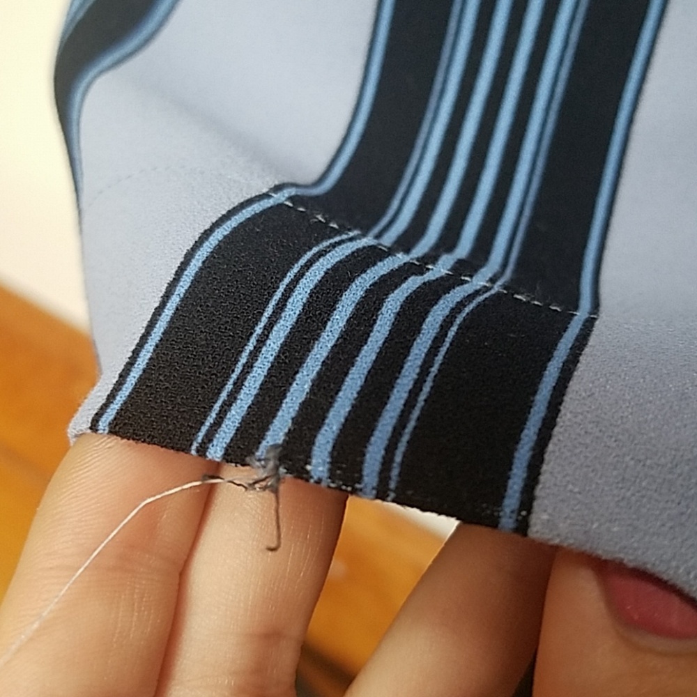 Loft Striped Culottes - Picture 2 of 6